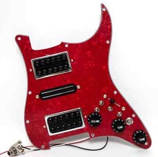 Battipenna per chitarra precablata con pickup humbucker spaccalegna per Strat