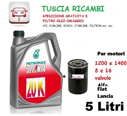 Litri olio mot - selenia, 20k