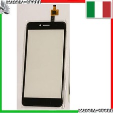 TOUCH SCREEN + VETRO Per ARCHOS DIAMOND PLUS  5.5" Touchscreen NERO per Display 