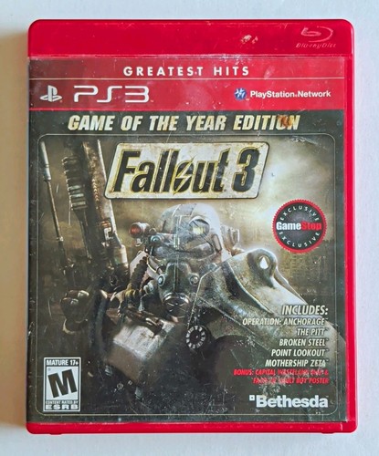 Bethesda fallout goty - fallout,