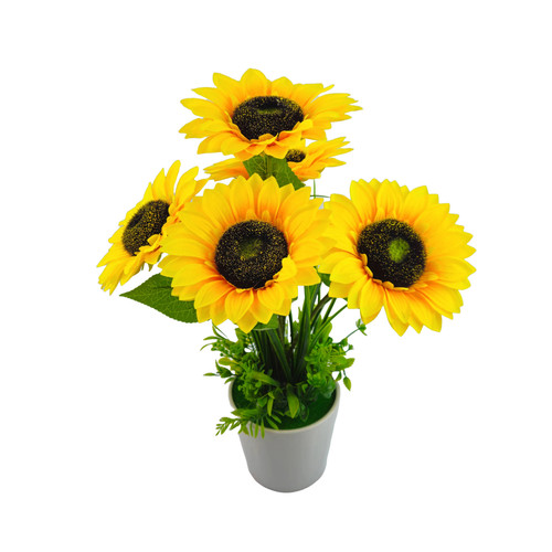 Pianta artificiale girasole - pianta,