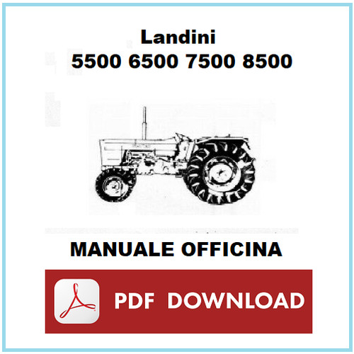 Landini 7500 8500 trattore - landini,