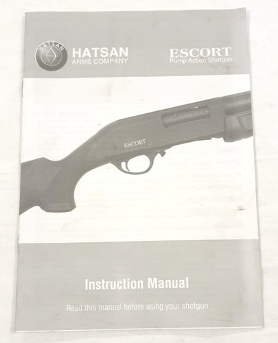 Libretto istruzioni hatsan - istruzioni,