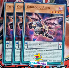 ?? YU GI OH 3 x OROLOGIO ARCO – LIOV IT030 COMUNE – ITA ??
