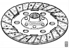 Disco frizione rigido per