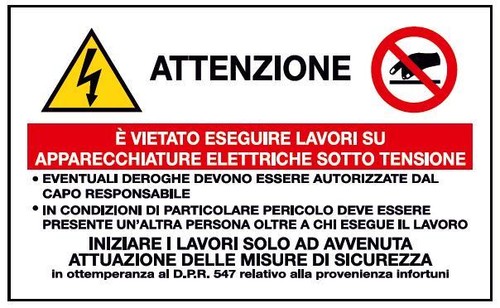 Cartello segnaletica - n°3,