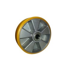 AVO 18A 200X50 F 25 RUOTA RIVESTIMENTO POLIURETANO NUCLEO ALLUMINIO TRANSPALLET