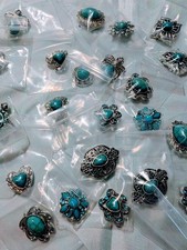 25 pz/lotto strass turchesi