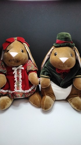 Peluche coniglietto velluto