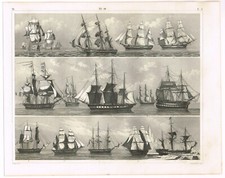 ANTIQUE PRINT VINTAGE 1851