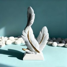 Elegante Piuma Decorazione