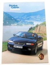 n. 3366 Catalogo/Prospetto Auto Chrysler Stratus Cabrio