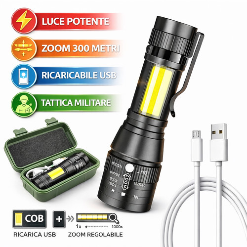 Mini torcia led - torcia, t6