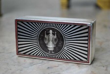 Scatola in argento smaltato