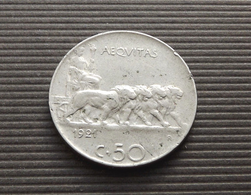 Italia 1921 centesimi - 50,