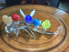 Rara Grande Scultura Uccellino