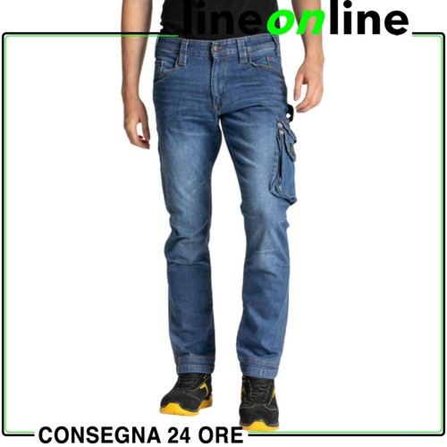 Pantaloni lavoro jeans rica - pantaloni, da