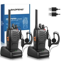 COPPIA WALKIETALKIE 2 BAOFENG