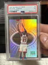 Michael Jordan Z Force Quick Strike #5 PSA 5 POP 3 1997