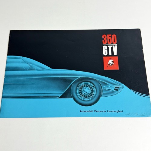 Lamborghini 350 gtv 8p - gtv,