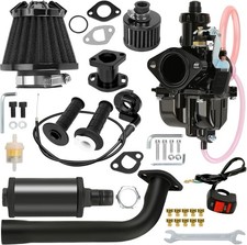 Black VM22 Carburetor Exhaust