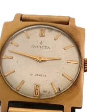Raro INVICTA Vintage Square