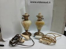 Coppia abat-jour in argento e
