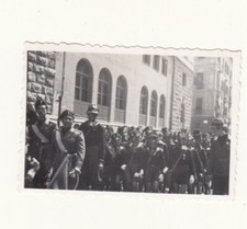 Foto militare Fascismo camicie nere, balilla, maschere antigas (a 7)