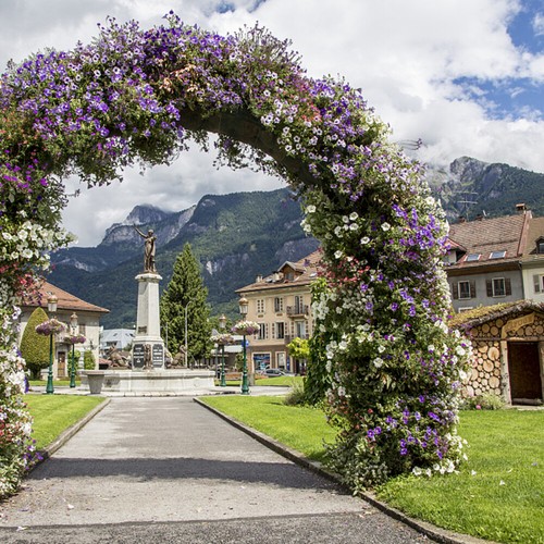 Arco per rose supporto per