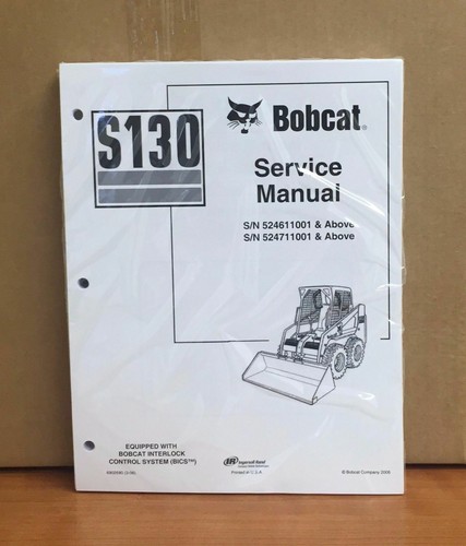 Bobcat s130 skid steer loader - skid,