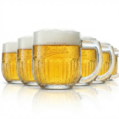 Bicchieri birra budweiser - 6,