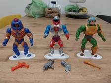 Lotto Masters Of The Universe Roboto Man E Faces Man At Arms MOTU vintage