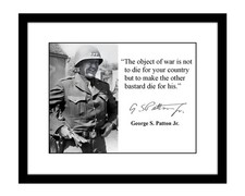 George S. Patton 8x10 Stampa
