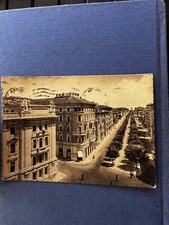 CARTOLINA  ANCONA -  VIALE DELLA VITTORIA  - VIAGGIATA 1943