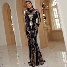 Vestito Abito Elegante Lungo