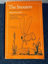 Harald Stümpke THE SNOUTERS Form and Life of the Rhinogrades SC 1st Print SATIRE