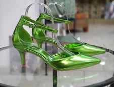 DECOLLETE VERDE TACCO  CON