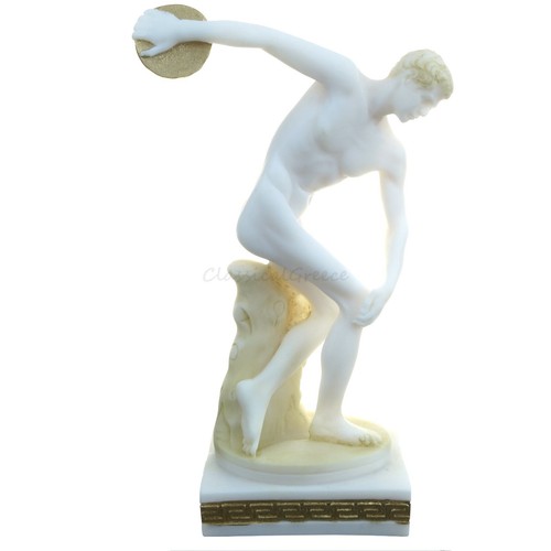 Statua antica greca discobolo - statua,