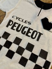 Rara Maglia Ciclismo Vintage NOS “Cycles Peugeot” per Eroica tg. S/XS