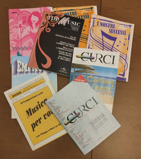 SPARTITI MUSICALI CANZONI ITALIANE