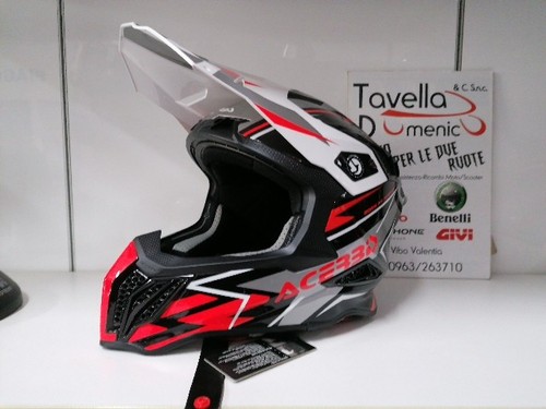 Casco fibra moto cross - casco,