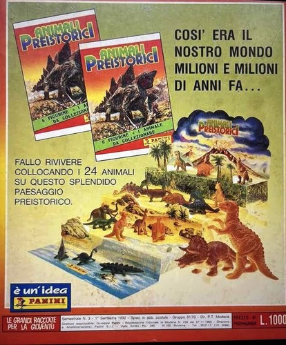 Animali preistorici panini - preistorici,