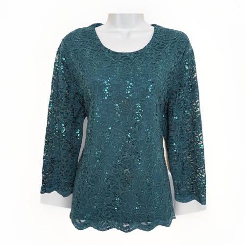 Eastex camicetta donna pizzo - donna,