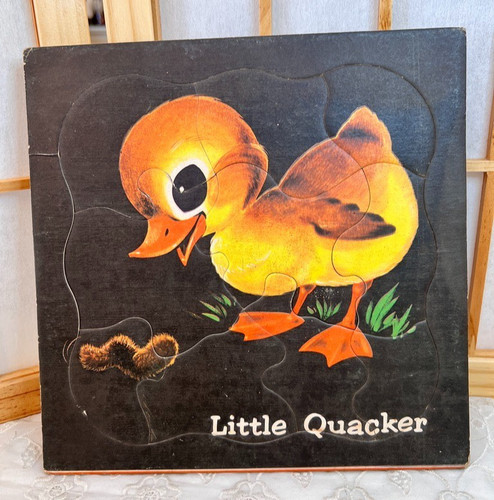 Puzzle vintage little quacker - puzzle,