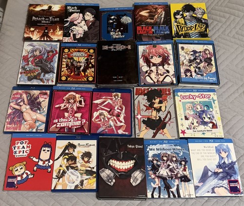 Lot anime dvd blu rays - dvd, /