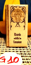 LIBRO DELLE PREGHIERE RICORDO DELLA PRIMA COMUNIONE  1904 MILANO
