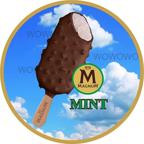 Adesivo furgone gelato - , magnum