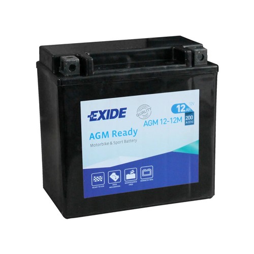 Batterie moto exide agm12 12m - batterie,