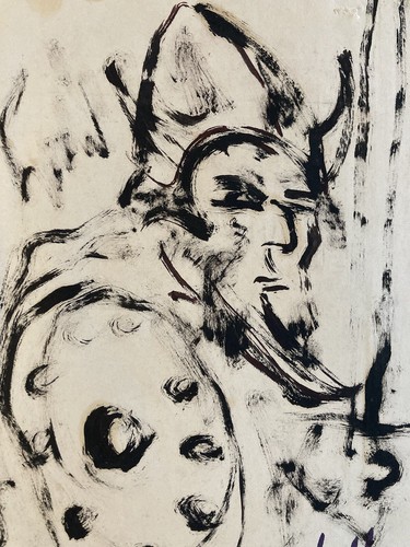 Molto bello disegno inchiostro - molto,