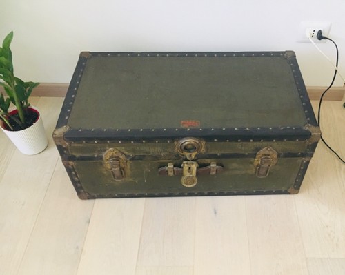 Baule vintage americano ottime - baule,